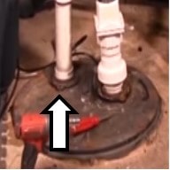Plug the sump pump in the wall socket and test for leaks.